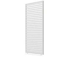 Horizontalių žaliuzių sienelė pavėsinėms Pergola ELEGANCE/DELUXE/FUSION 1.2 m, Baltas (113.3 cm)