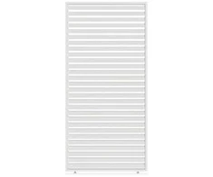 Horizontalių žaliuzių sienelė pavėsinėms Pergola ELEGANCE/DELUXE/FUSION 1.2 m, Baltas (113.3 cm)