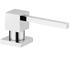 Įmontuojamas skysto muilo dozatorius Mexen Cube, 320 ml, Chrome