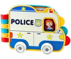 Interaktyvi edukacinė knyga "Transporto priemonės" su garso efektais