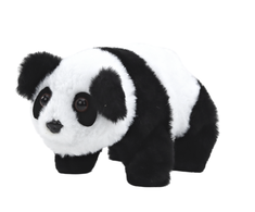 Interaktyvi panda su transportavimo dėže