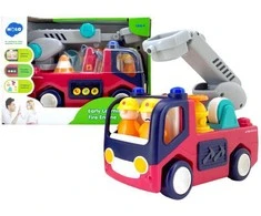 Interaktyvus gaisrinės automobilis su garsais ir šviesom