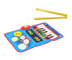 Interaktyvus muzikinis kilimėlis 2in1