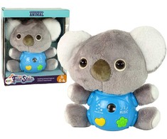 Interaktyvus pliušinis žaislas Koala, pilka