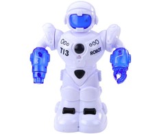 Interaktyvus robotas su nuotolinio valdymo pultu