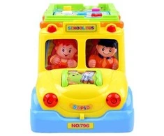 Interaktyvus spalvingas mokyklos autobusas