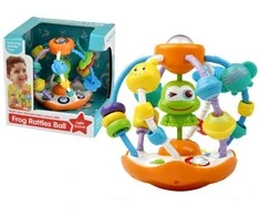 Interaktyvus žaislas Frog Rattles Ball