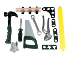 Įrankių rinkinys dėžutėje vaikams