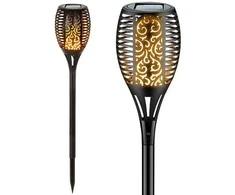 Įsmeigiamas soliarinis sodo šviestuvas Flame LED