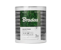 Išsitempianti laistymo žarna su purkštuku Bradas Secret Hose 10m-30m, pilka