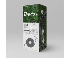 Išsitempianti sodo žarna su purkštuku Bradas Twist Hose 12m-24m