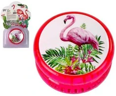 Jojo žaidimas su flamingo motyvu, rožinis