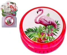 Jojo žaidimas su flamingo motyvu, rožinis