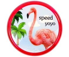 Jojo žaidimas su flamingo motyvu, rožinis