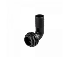 Jungtis alkūnė Bradas PIN LUG PP su veržle ir tarpikliu, 1 1/2" išor.sr. - 1 1/2" žarnai