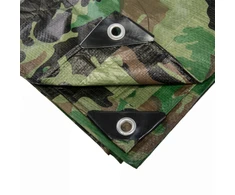 Kamufliažinis lauko tentas Bradas CAMOforest, 5 x 6 m, 90 g/m²