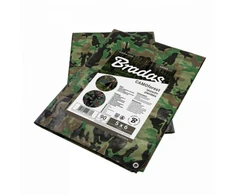 Kamufliažinis lauko tentas Bradas CAMOforest, 6 x 8 m, 90 g/m²