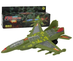Karinis naikintuvas F35, žalias