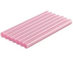 Karštų klijų lazdelės Bradas, 11x150 mm, metallic pink, 7 vnt.