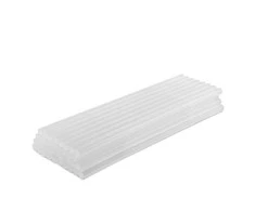 Karštų klijų lazdelės Bradas, 11x300 mm, transparent, 34 vnt./ 1kg