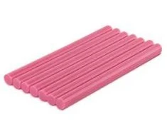 Karštų klijų lazdelės Bradas, 7x100 mm, pink, 7 vnt.