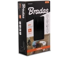 Karštų klijų lazdelės Bradas, 7x200 mm, juodas, 125 vnt./1kg
