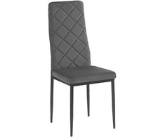 Kėdė Marko-2 Rhombi, velvet, pilka