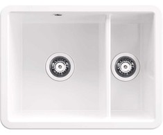 Keraminė virtuvinė plautuvė Deante Lumi ZCU_6503, Baltas