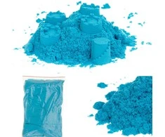 Kinetinis smėlis, 1kg., mėlynas