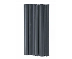 Klipsai tvoros juostai Bradas, 19 cm, 20 vnt., pilka