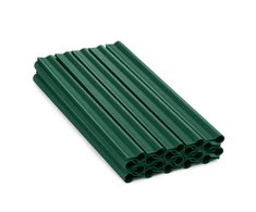 Klipsai tvoros juostai Bradas, 19 cm, 20 vnt., žalia