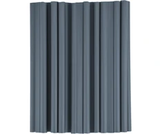 Klipsai tvoros juostai Bradas Solid, 19 cm, 20 vnt., pilka