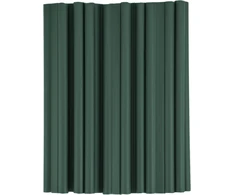 Klipsai tvoros juostai Bradas Solid, 19 cm, 20 vnt., žalia
