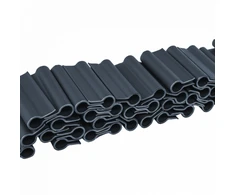 Klipsai tvoros juostai Bradas Solid, 4.75 cm, 40 vnt., pilka