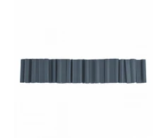 Klipsai tvoros juostai Bradas Solid, 4.75 cm, 40 vnt., pilka