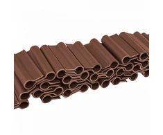 Klipsai tvoros juostai Bradas Solid, 4.75 cm, 40 vnt., ruda