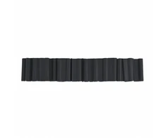 Klipsai tvoros juostai Bradas Solid, 4.75 cm, 40 vnt., tamsiai pilka