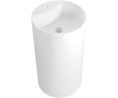 Konglomerato laisvai pastatomas praustuvas Mexen Ajax-02, 45 x 45 cm, Baltas matt