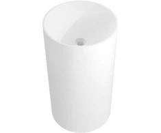 Konglomerato laisvai pastatomas praustuvas Mexen Ajax-01, 45 x 45 cm, Baltas matt