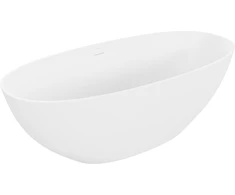 Konglomerato vonia Mexen Bari, 165 x 75 cm, Baltas matt