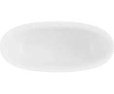 Konglomerato vonia Mexen Bari, 165 x 75 cm, Baltas matt