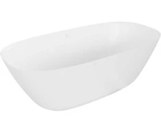 Konglomerato vonia Mexen Como, 170 x 82 cm, Baltas matt