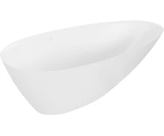 Konglomerato vonia Mexen Milano, 150 x 82 cm, Baltas matt