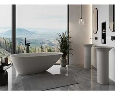 Konglomerato vonia Mexen Milano, 150 x 82 cm, Concrete matt