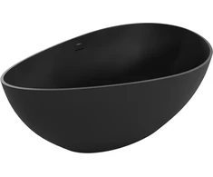 Konglomerato vonia Mexen Parma, 160 x 95 cm, Juodas matt