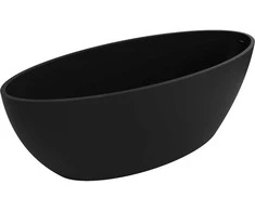 Konglomerato vonia Mexen Prato, 170 x 70 cm, Juodas matt