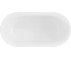 Konglomerato vonia Mexen Rimini, 150 x 75 cm, Baltas matt