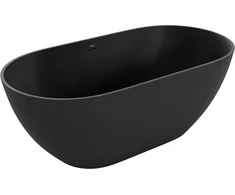 Konglomerato vonia Mexen Rimini, 150 x 75 cm, Juodas matt