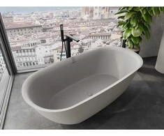 Konglomerato vonia Mexen Siena, 170 x 80 cm, Concrete matt