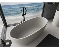 Konglomerato vonia Mexen Torino, 175 x 78 cm, Concrete matt